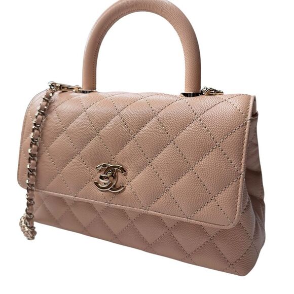 Chanel Medium Flap Bag With Top Handle 24K - Picture 2 of 14